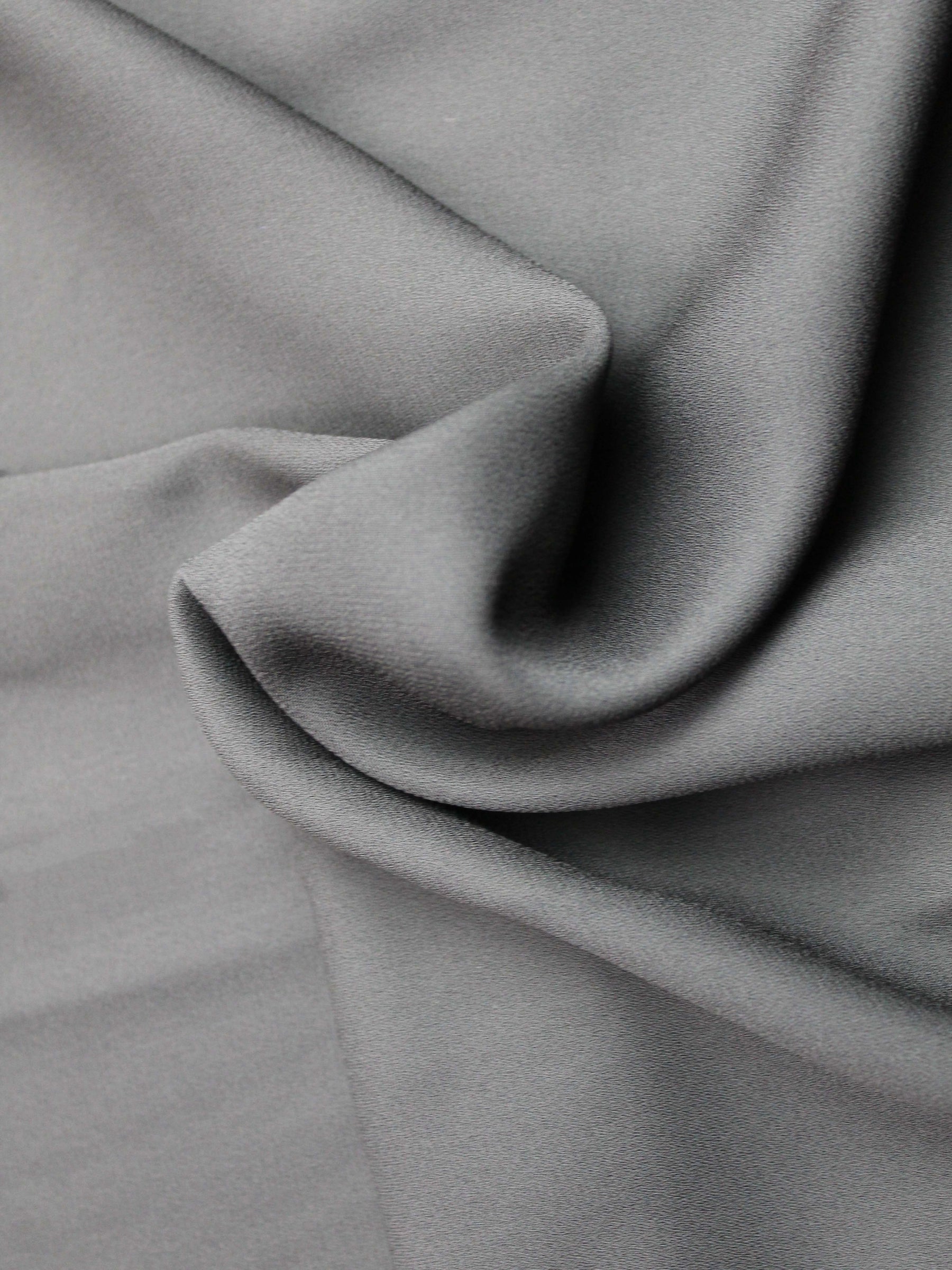 Black Recycled Crepe - PB4007