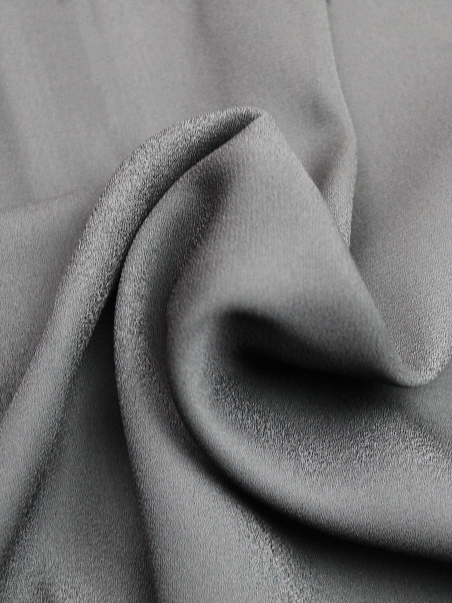 Black Recycled Crepe - PB4007
