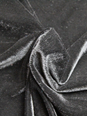 Black Stretch Velour - PB5002