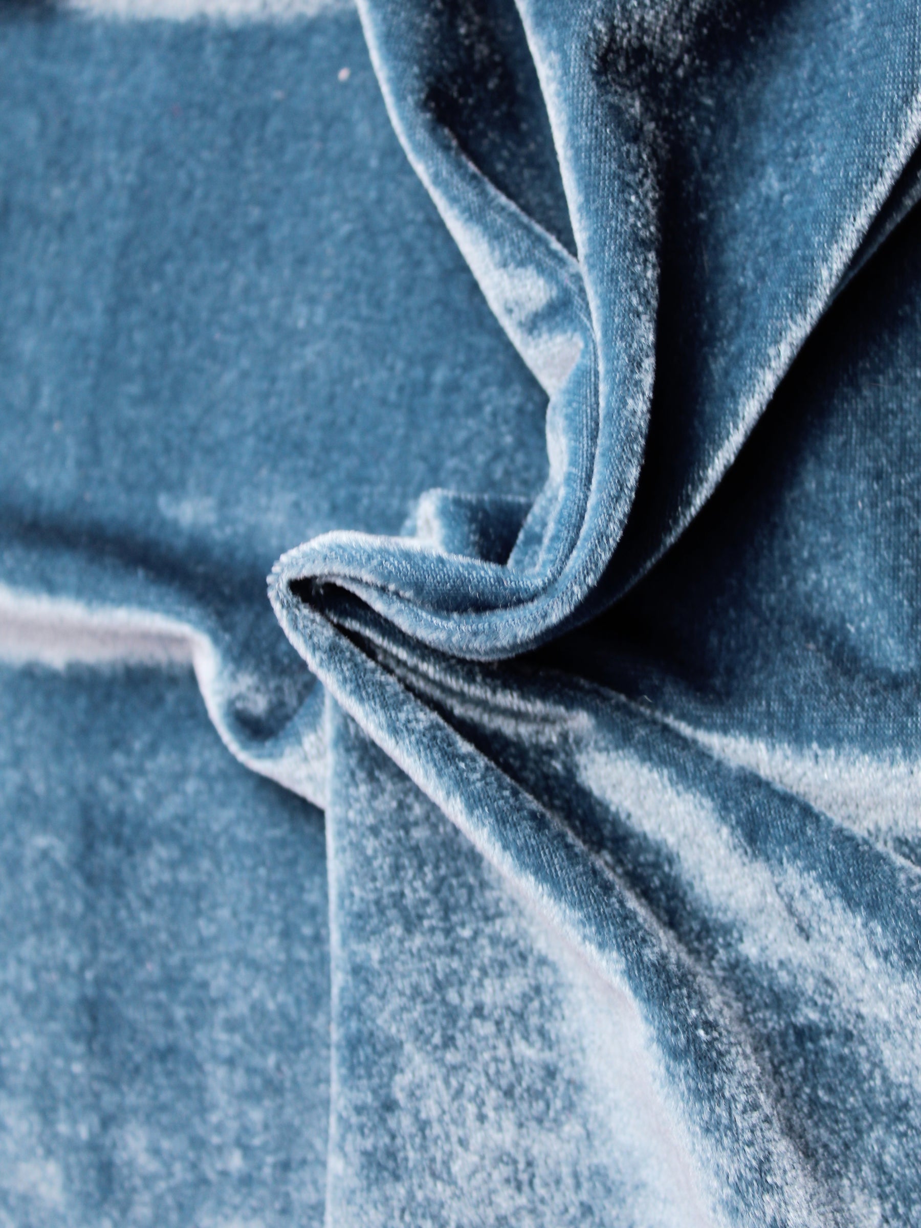 Petrol Stretch Velour - PB5002