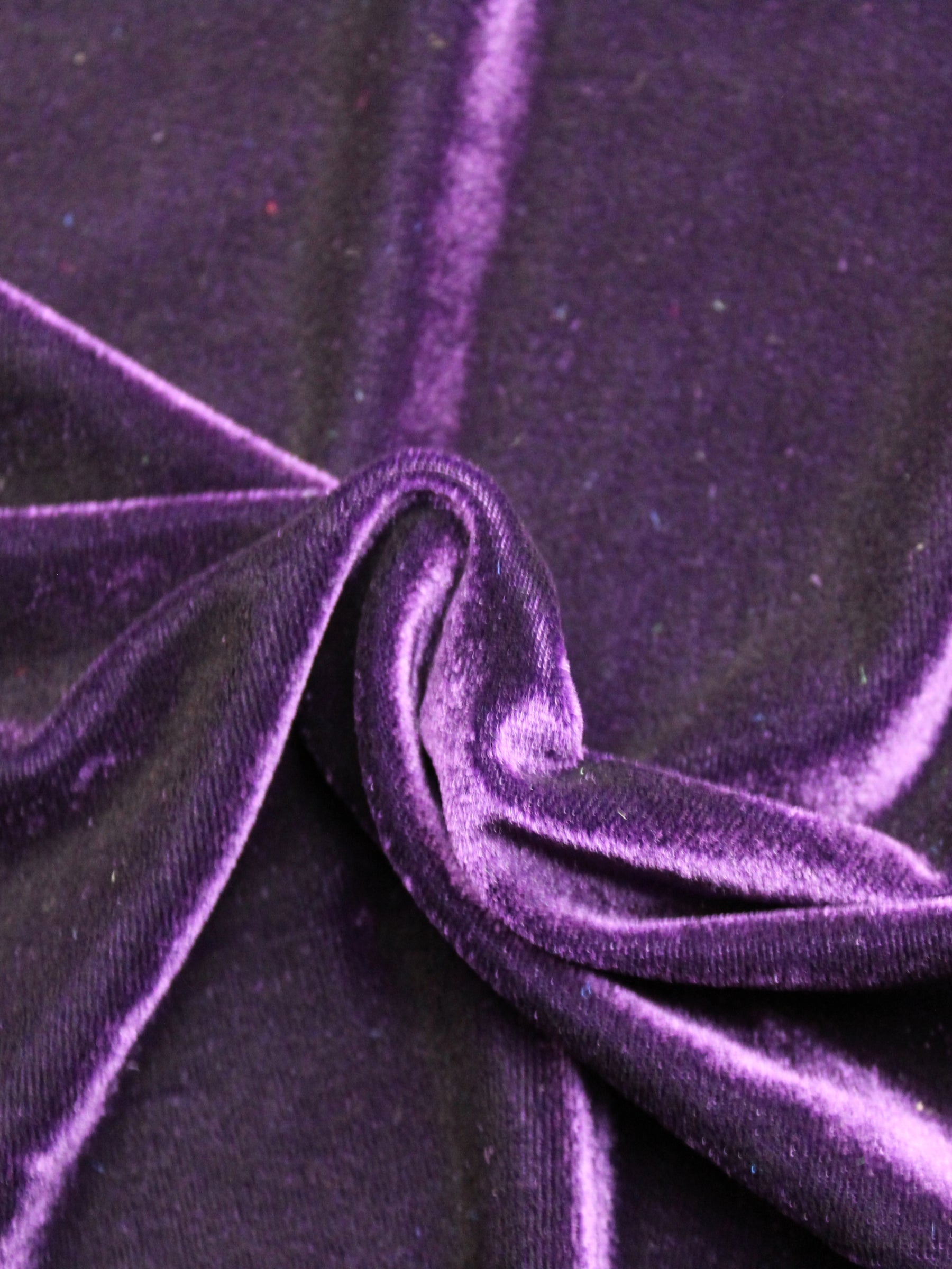 Purple Stretch Velour - PB5002