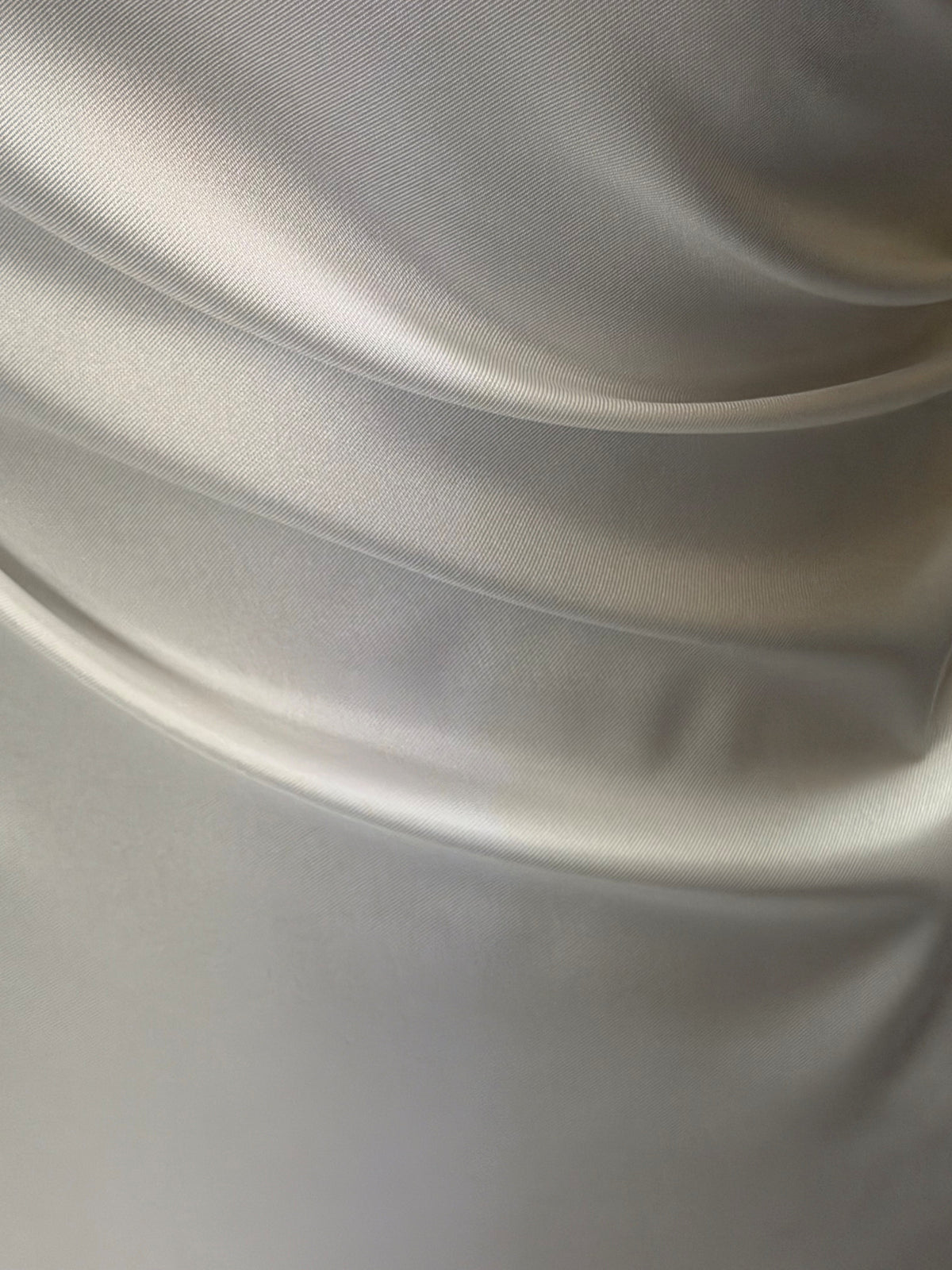 Pale Ivory Polyester Soft Mikado - PH4001
