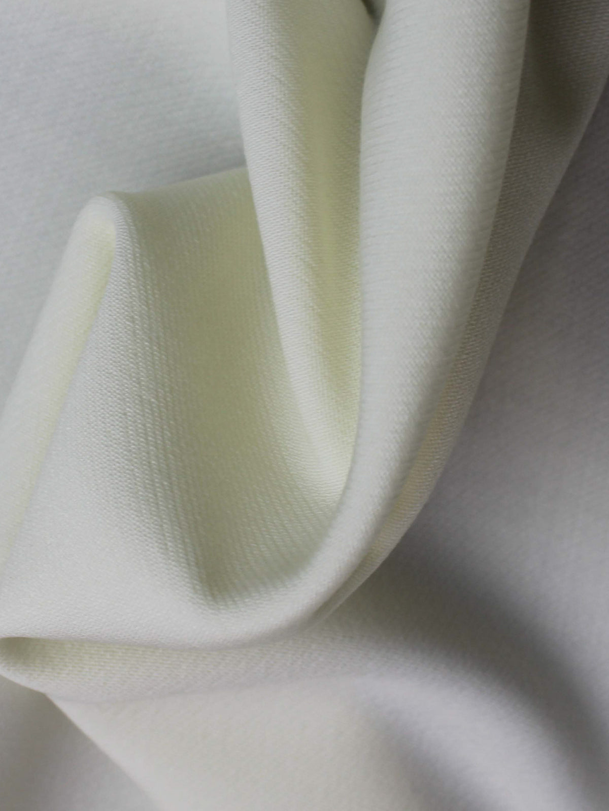 Ivory Stretch Italian Wool Crepe - PH4002