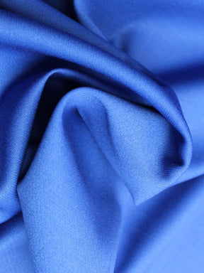 Royal Blue Stretch Italian Wool Crepe - PH4002