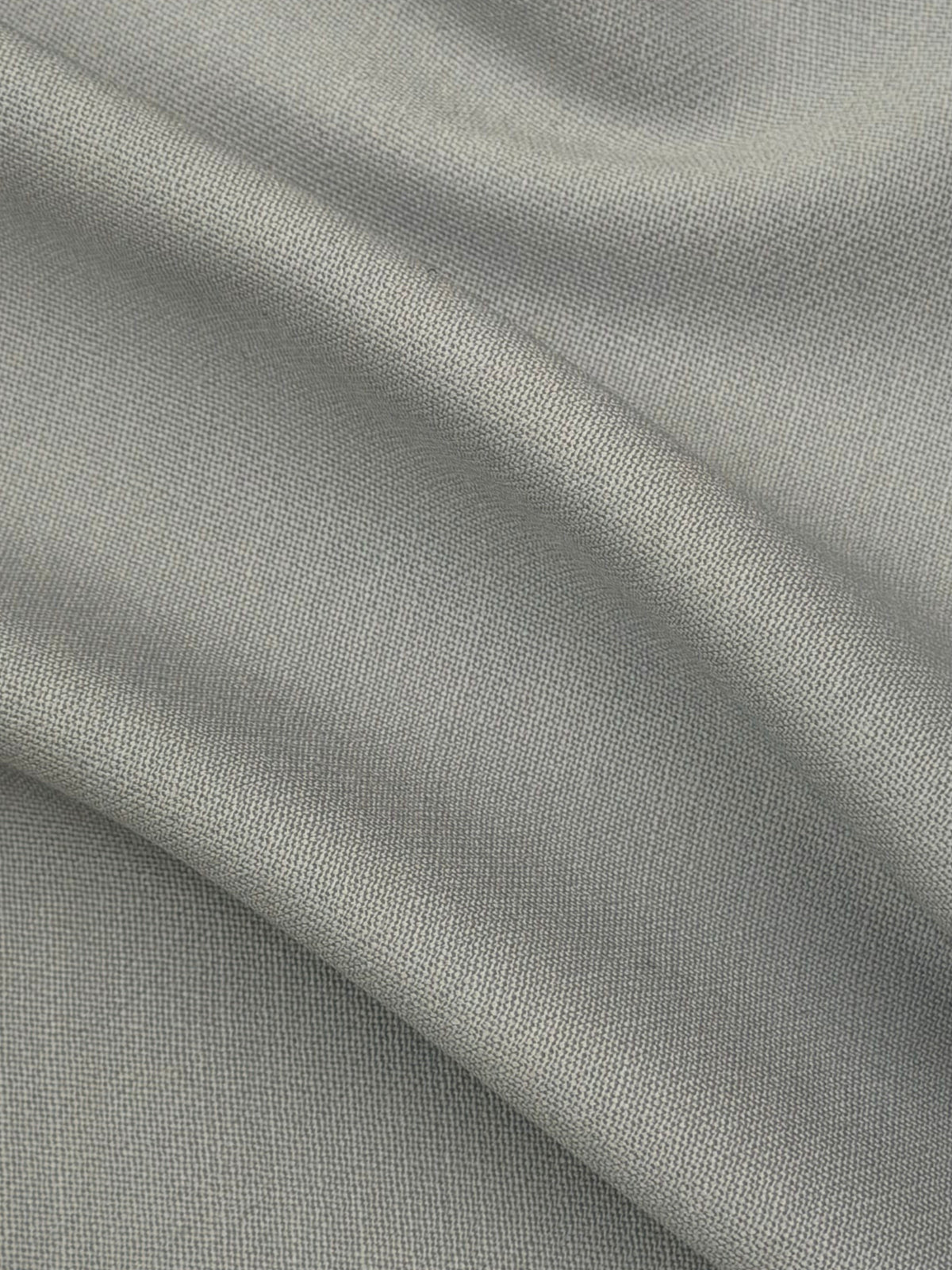 Grey Stretch Italian Wool Crepe - PH4002