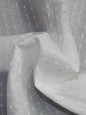 Ivory Dobby Spot Weave - PH5003