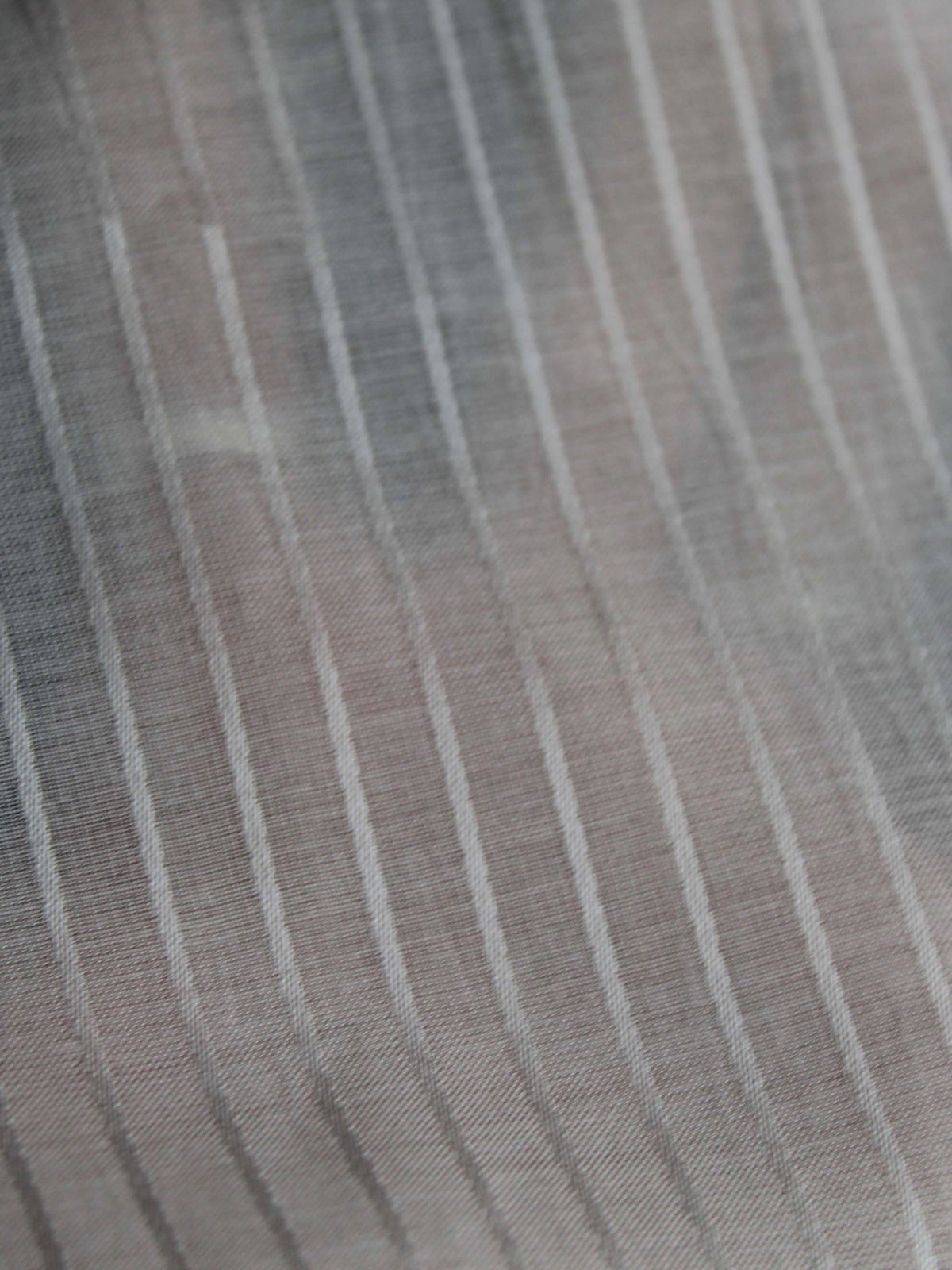 Ivory Self Coloured Stripe Lawn - PH5005