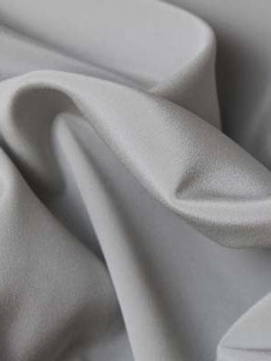Silver Stretch Crepe de Chine - PS4003
