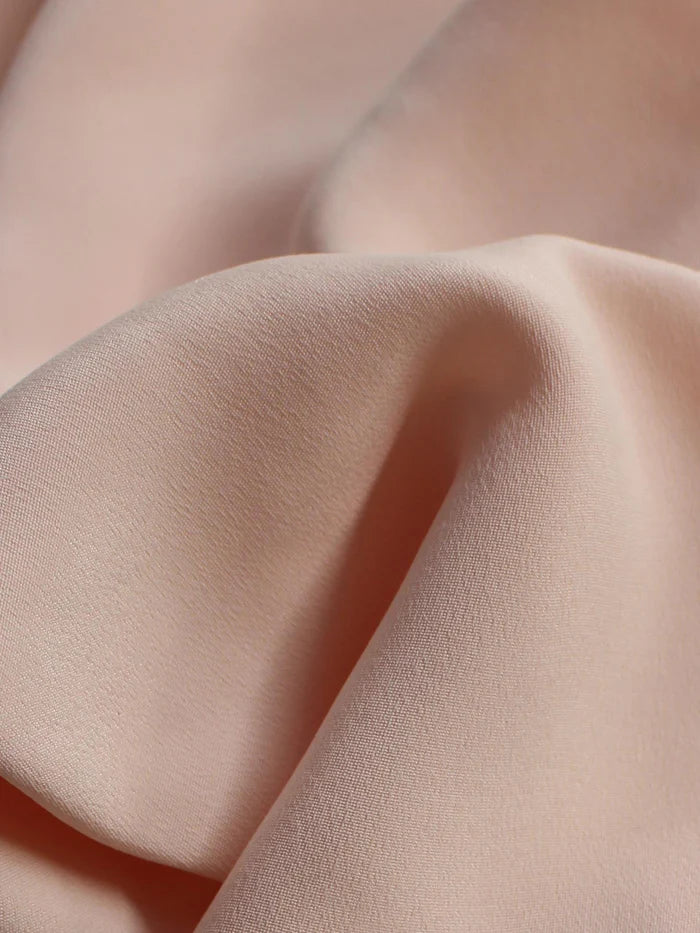 Pale Pink Silk Double Crepe Tantalise pale-pink-silk-double-crepe-tantalise