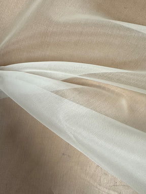 Pale Ivory Silk Organza - P769