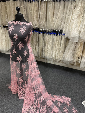 Peony Pink Lace - Alexandra