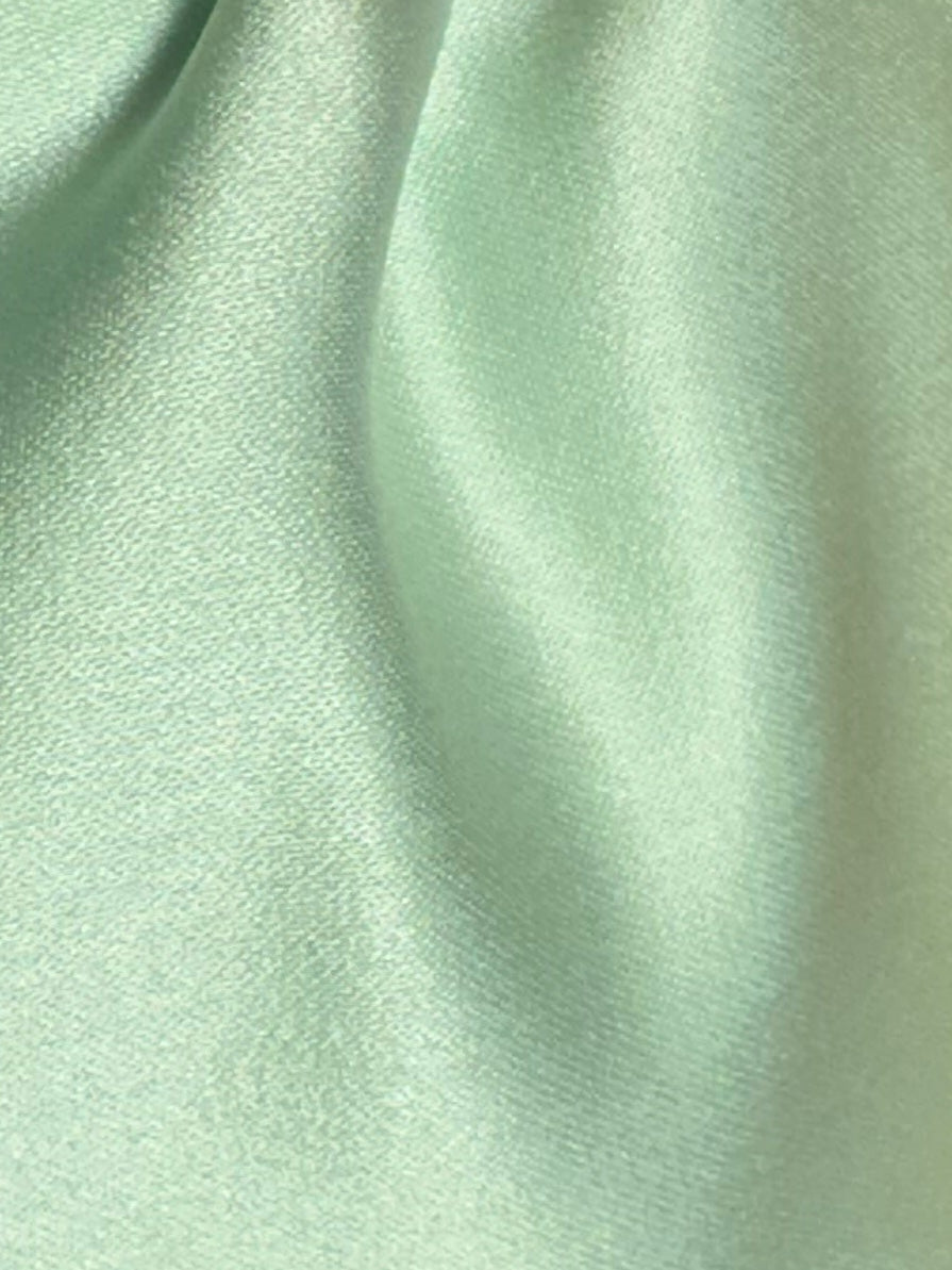 Peppermint Polyester Satin - Canada