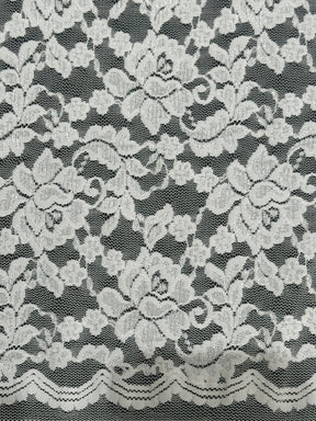 Ivory Stretch Raschel Lace - Perugia