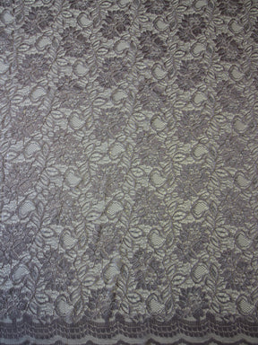 Pewter Grey Raschel Lace - Ezra