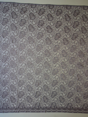 Pewter Grey Raschel Lace - Ezra