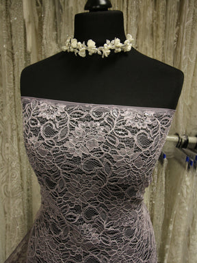 Pewter Grey Raschel Lace - Ezra