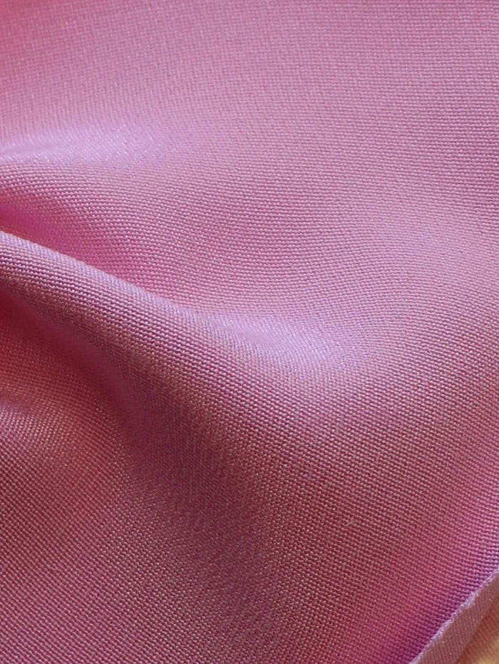Pink Silk Double Crepe - Tantalise