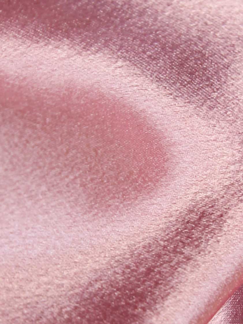 Pink Polyester Crepe Back Satin - Desire