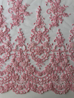 Peony Pink Lace - Alexandra