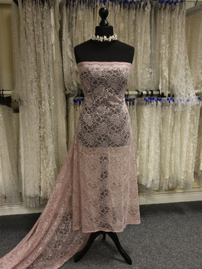 Pink Raschel Lace - Ezra