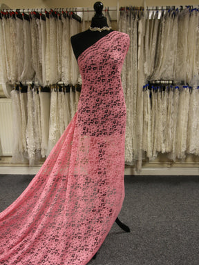 Pink Corded Lace - Shannon