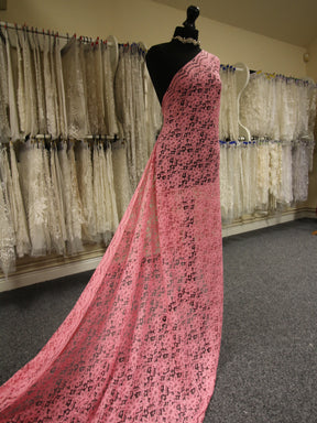 Pink Corded Lace - Shannon