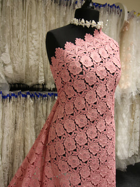 Pink Guipure Lace - Tommi