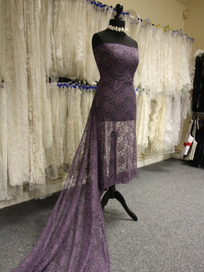 Purple Raschel Lace - Ezra