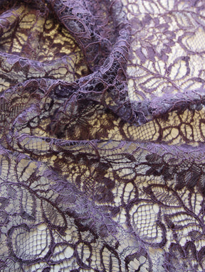 Purple Raschel Lace - Ezra