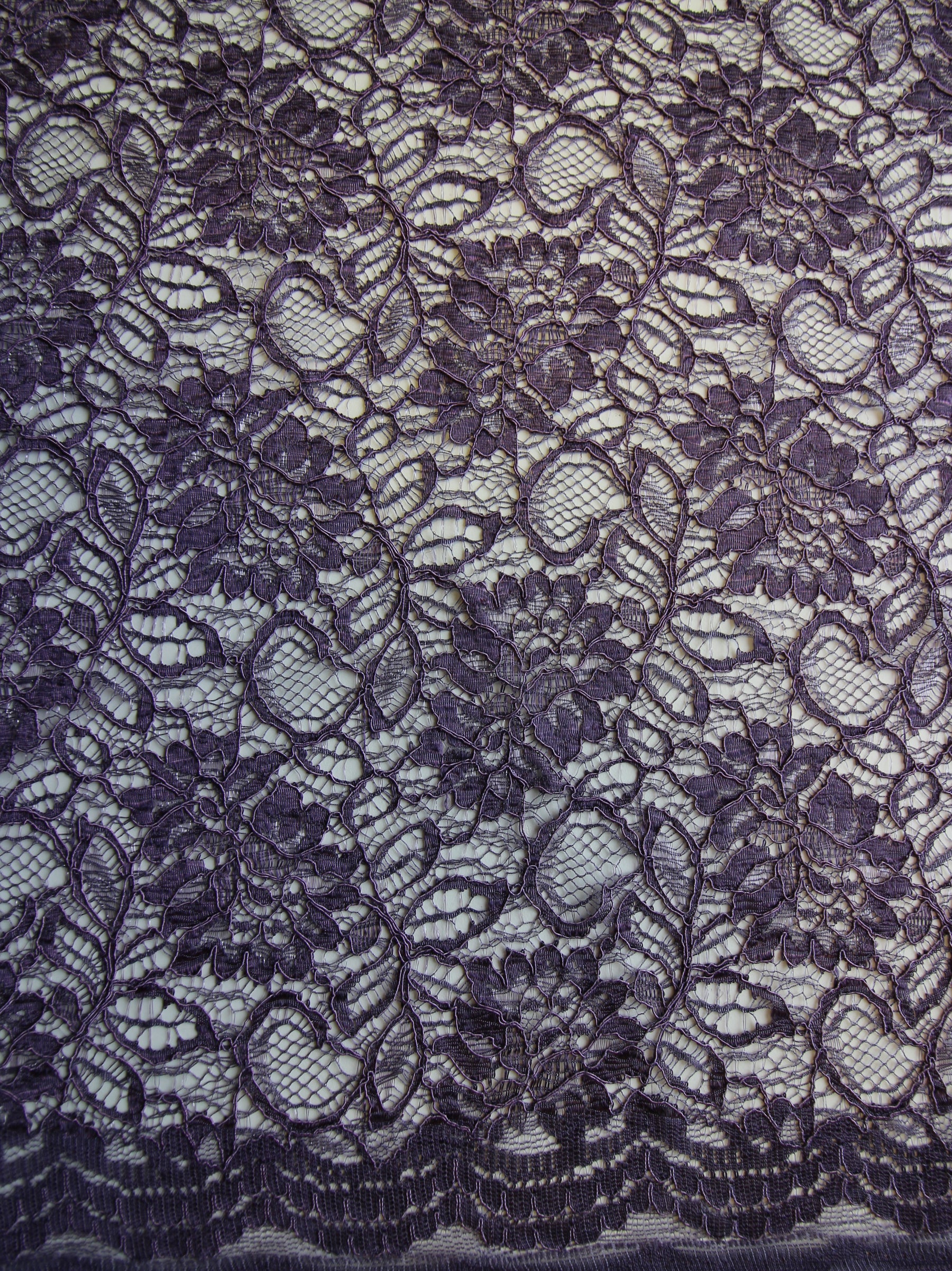 Purple Raschel Lace - Ezra
