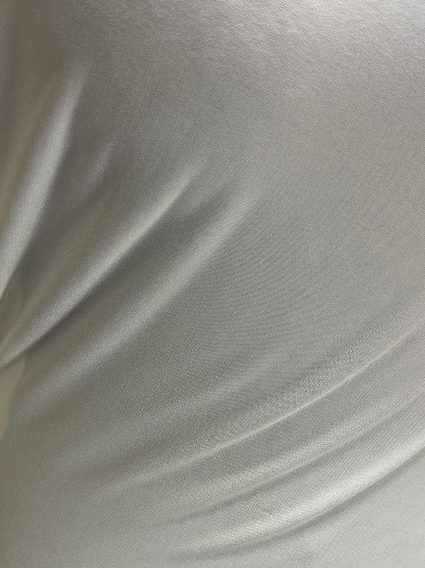 Ivory Polyester Stretch Jersey - Radical