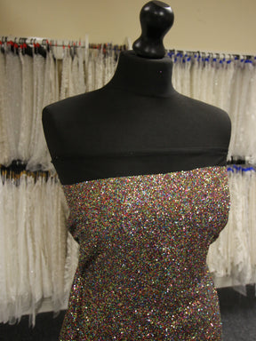 Rainbow Glitter Tulle (140cm/ 55") - Epic