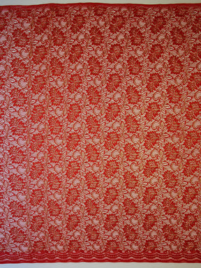 Red Raschel Lace - Kris