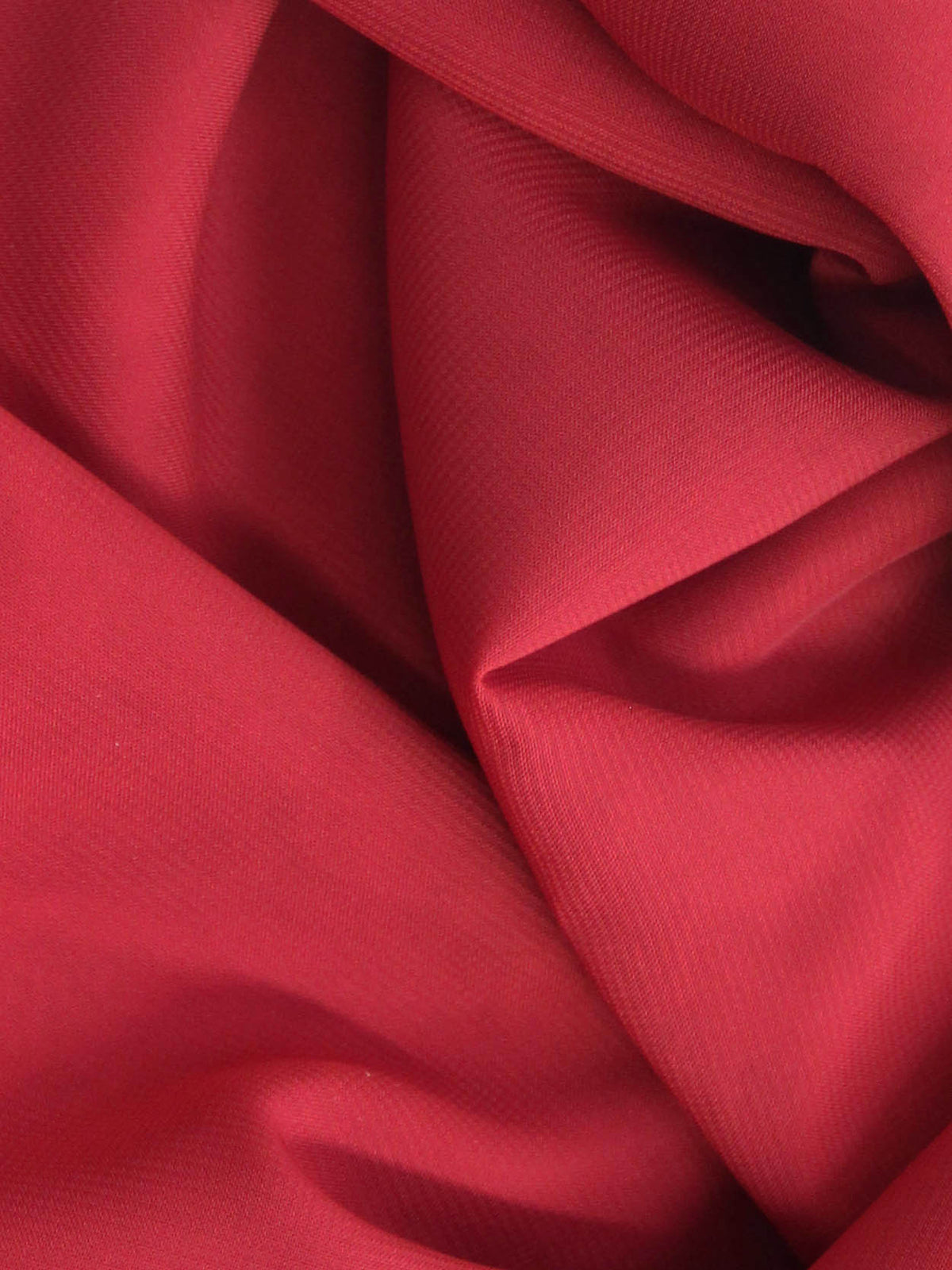 Red Polyester Chiffon - Benevolence