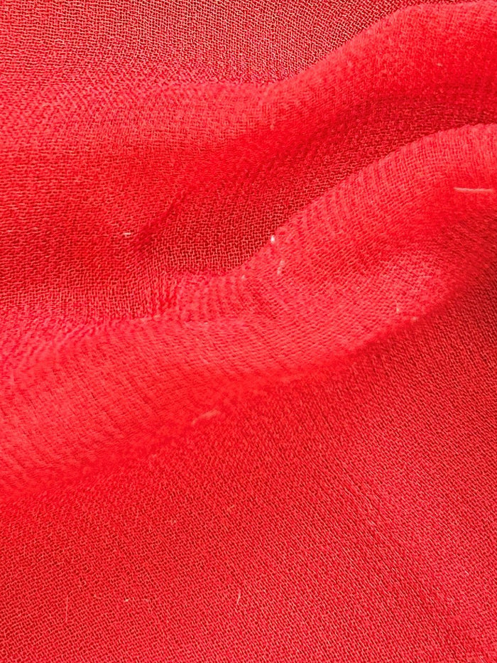 Bottle Green Silk Georgette Shimmer