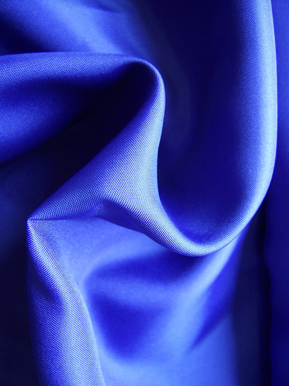 Cobalt Polyester Lining Fabric - Renaissance