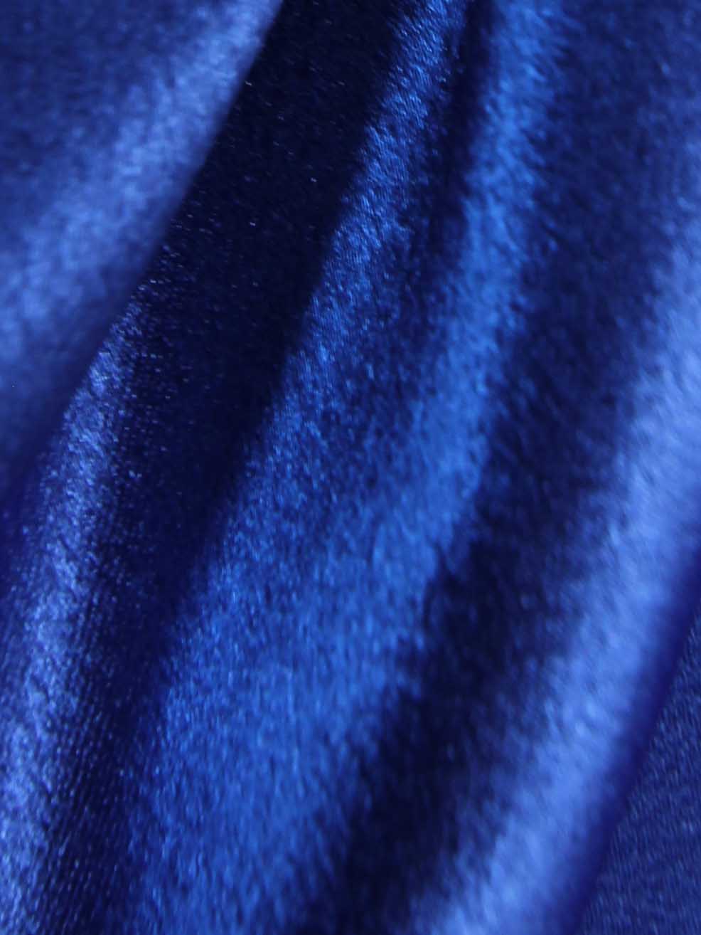 Royal Blue Polyester Crepe Back Satin - Desire
