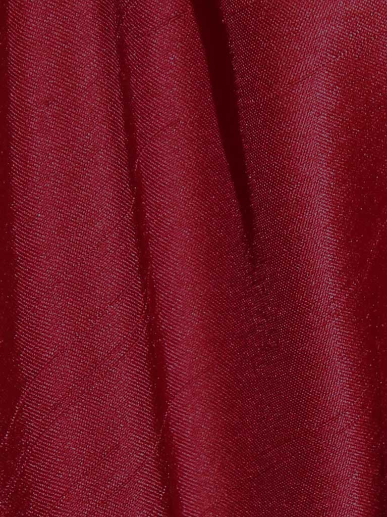 Ruby Polyester Satin Backed Dupion - Clarity