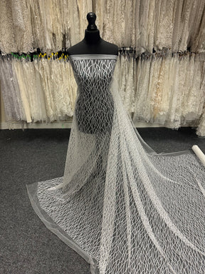 Porcelain Glitter Tulle - Savour