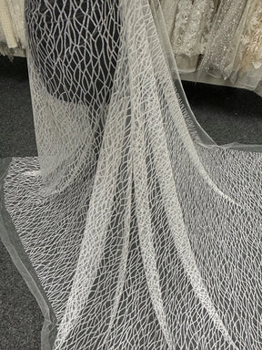 Porcelain Glitter Tulle - Savour