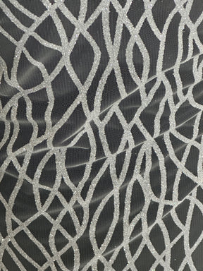 Porcelain Glitter Tulle - Savour