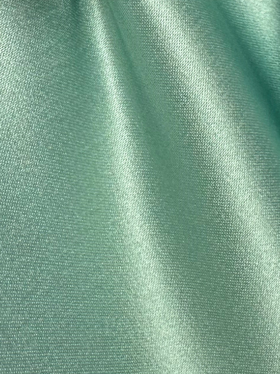 Sage Green Polyester Satin - Canada