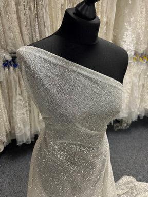 Ivory Glitter Tulle - Salute