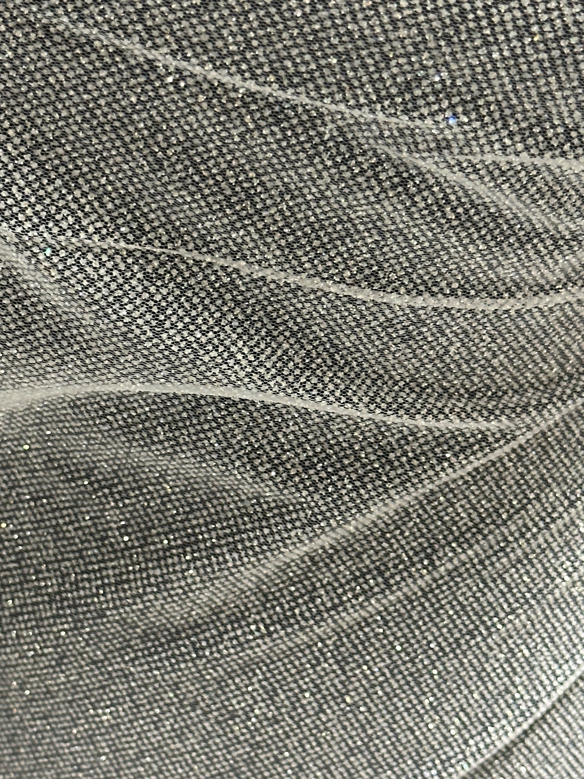 White Glitter Tulle - Salvage