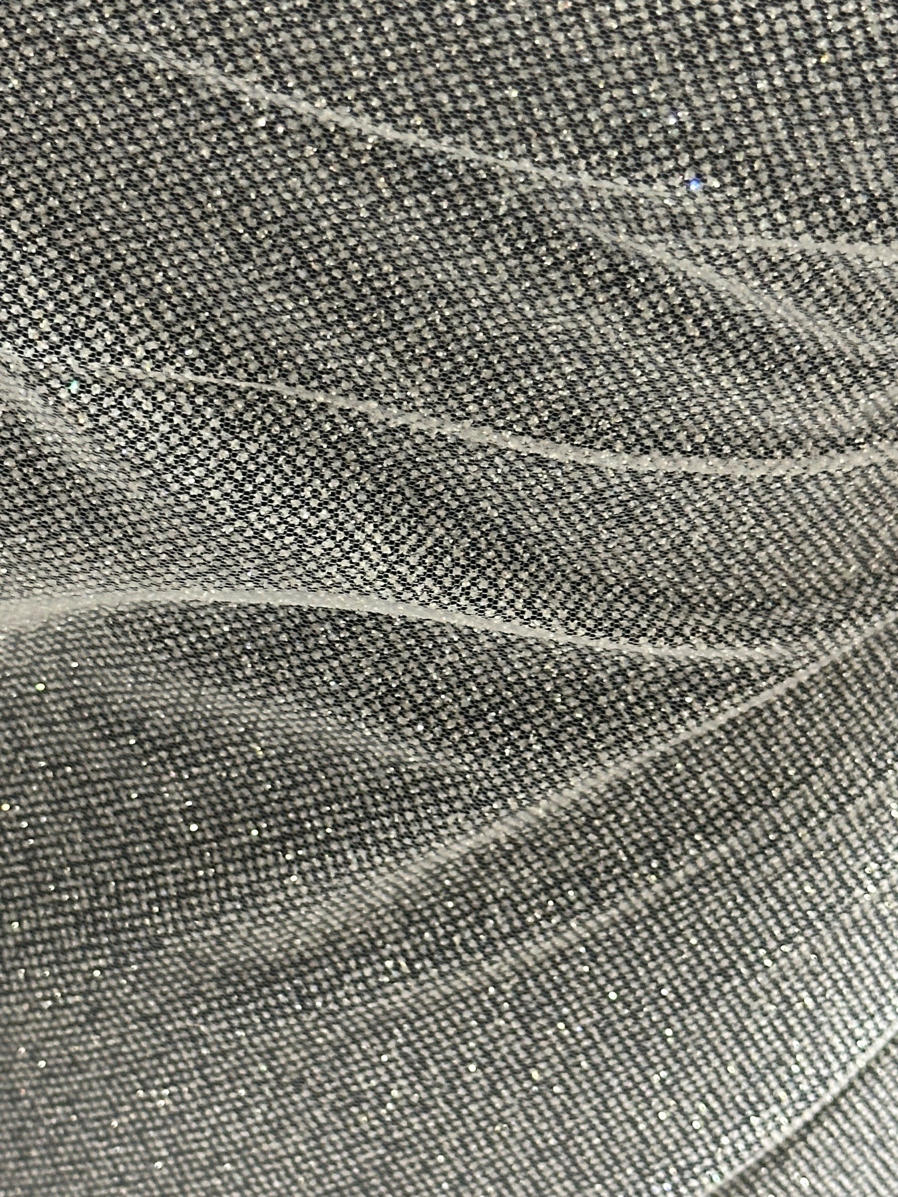 White Glitter Tulle - Salvage