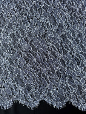 White Chantilly Lace - Samantha