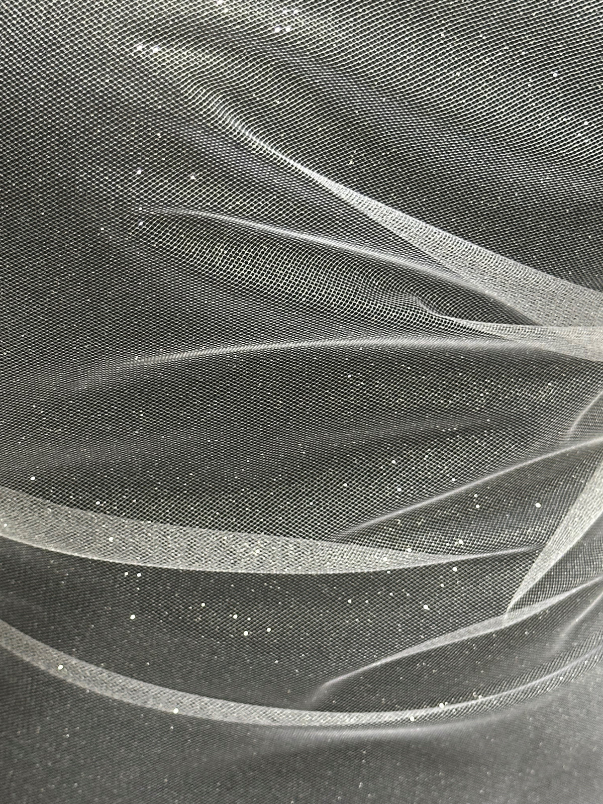 White Glitter Tulle - Scalaway