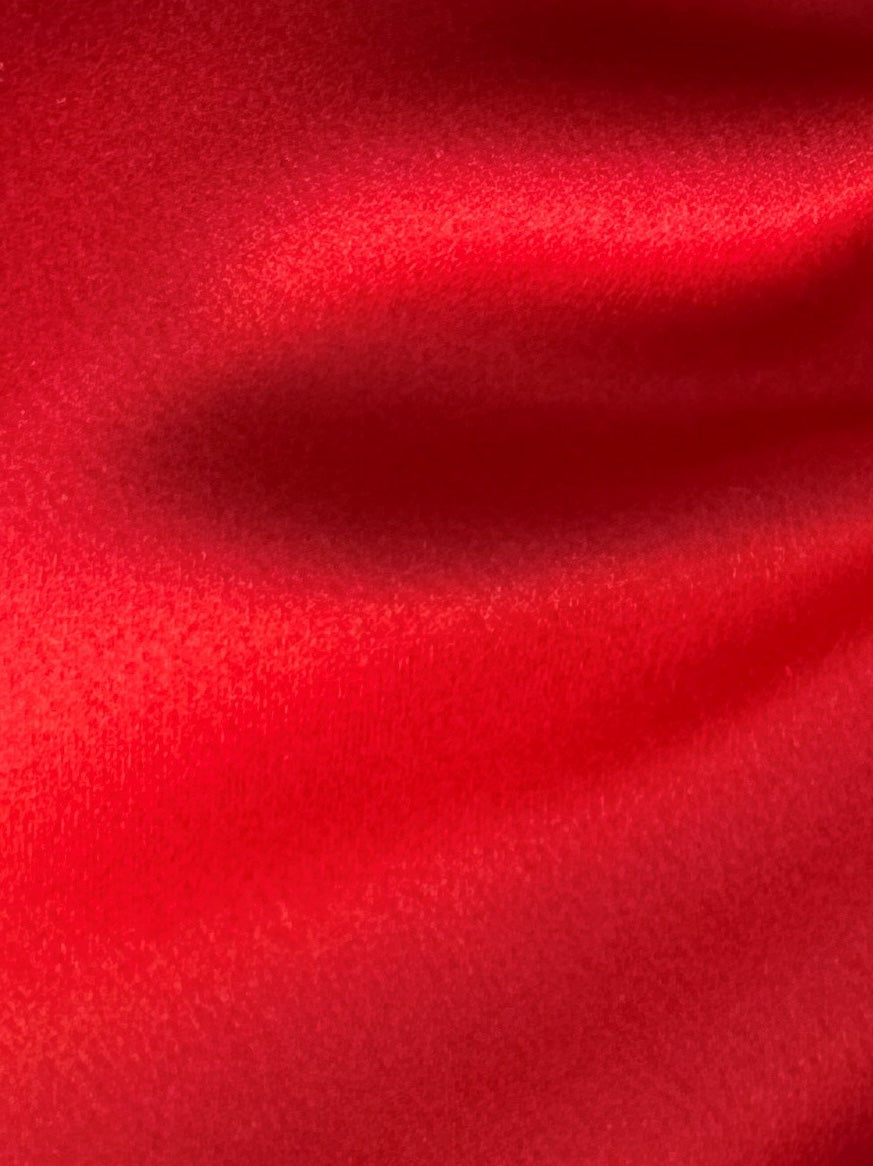 Scarlet Polyester Satin - Moldova
