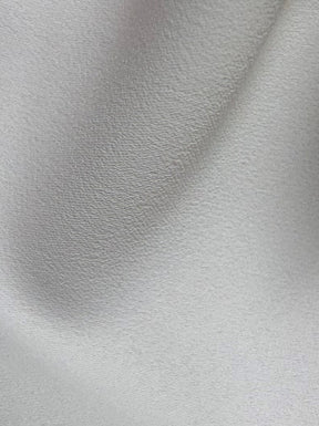 Silver Polyester Stretch Crepe - Pageant
