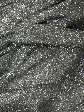 Silver Glitter Tulle (140cm/ 55") - Epic